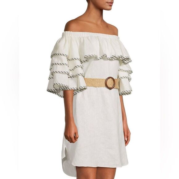 Ted Baker Meiyah Off-the-Shoulder Minidress size 6 - Picture 3 of 13